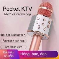 Mic Karaoke Bluetooth - Micro Khong Day Cam Tay WS-858