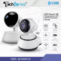 Camera Giam Sat Moi Nhat 2022- Camera IP Wifi Khong Day - Camera Sieu Nho Wifi V380 FULLHD 1080P Da Nang- Hong Ngoai Quay Ban Dem, Hinh Anh Sac Net Ca Ngay Va Dem, Sieu Ben- Ket Noi Wifi Qua Dien Thoai Xem