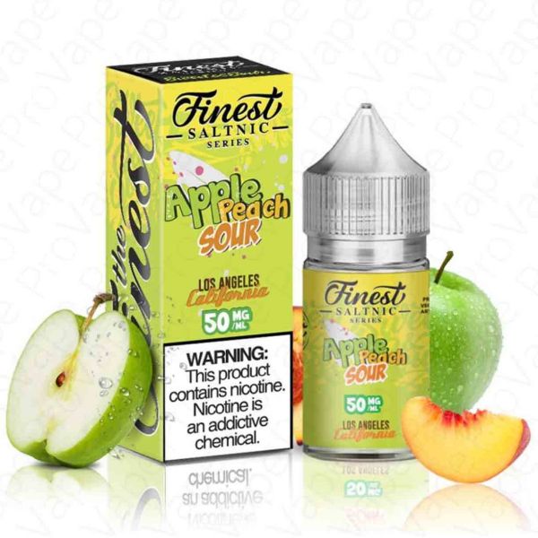 APPLE PEACH SOUR SALTNIC FINEST 30ML