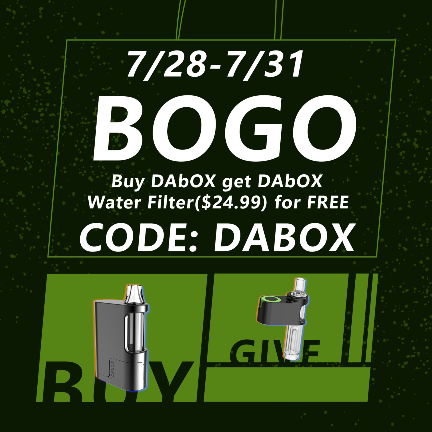 Get DAbOX Water Filter for FREE Image