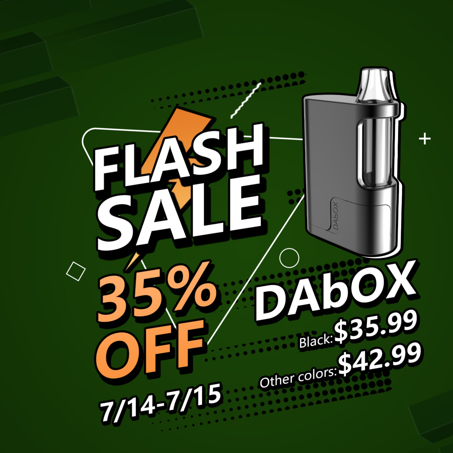 VIVANT Wax Vaporizer - DAbOX 35% Off Image