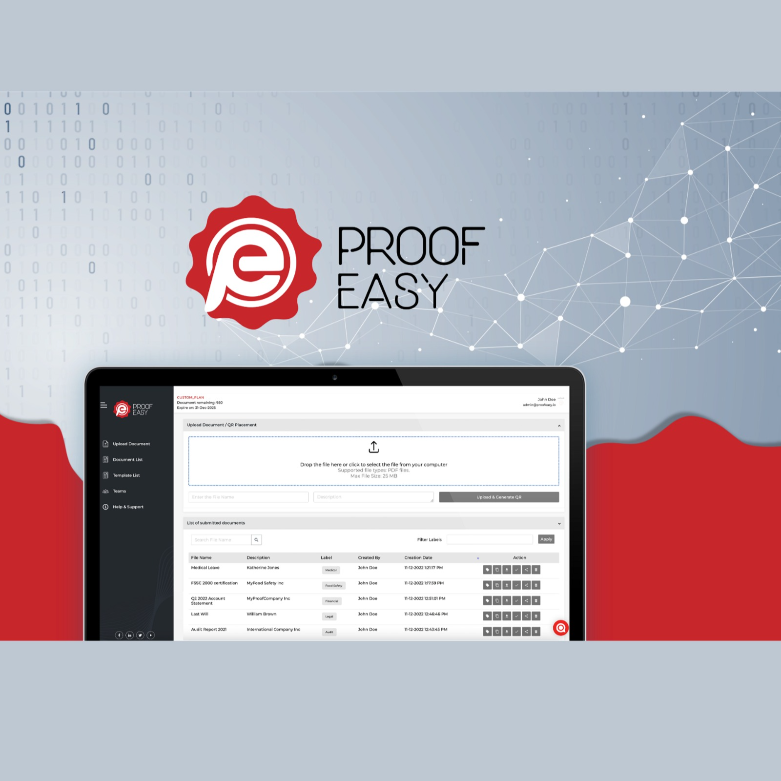 ProofEasy - Secure documents via blockchain | AppSumo