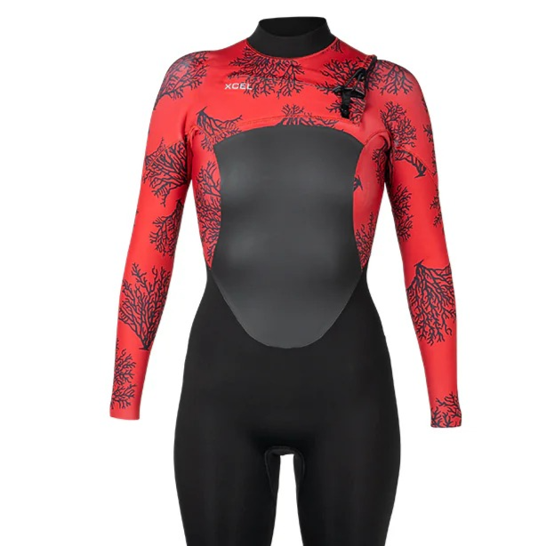 Women's Ocean Ramsey Axis X Front Zip Full Wetsuit 4/3mm