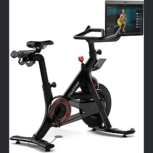 NEW Peloton Bike+ | Indoor Stationary Exercise Bike with 24” HD, Anti-Reflective Rotating Touchscreen : Amazon.co.uk: Sports & Outdoors