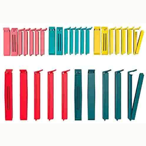 Ikea 700.832.52 Bevara Sealing Clip, Assorted Colors, Assorted Sizes, 2 Sets of 30-60 Total : Amazon.ca: Home