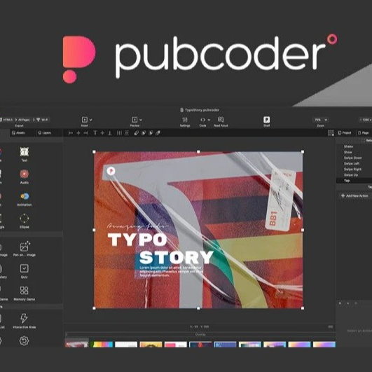 PubCoder - Easily create interactive content for all digital platforms