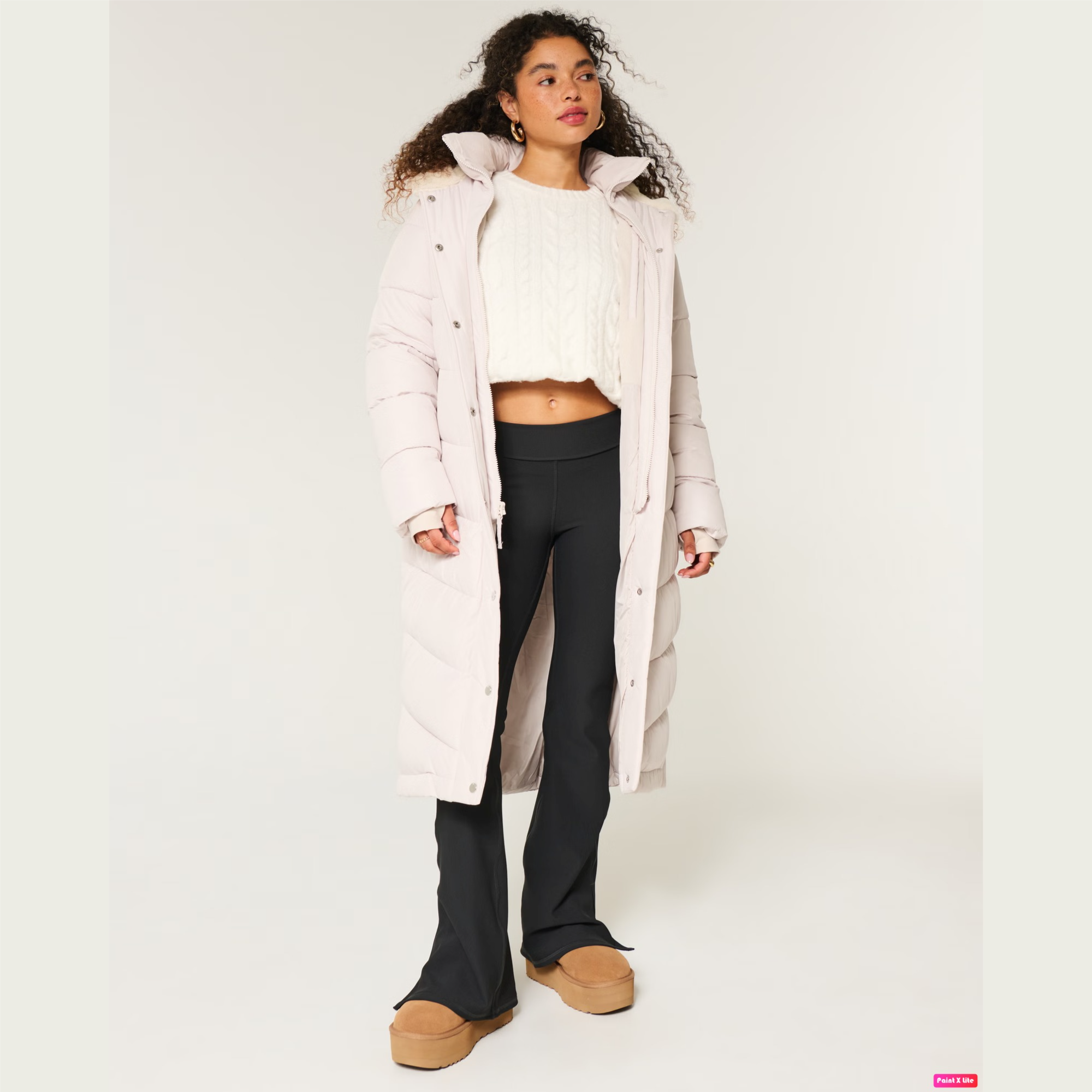 Hollister Co. Longline Puffer Parka