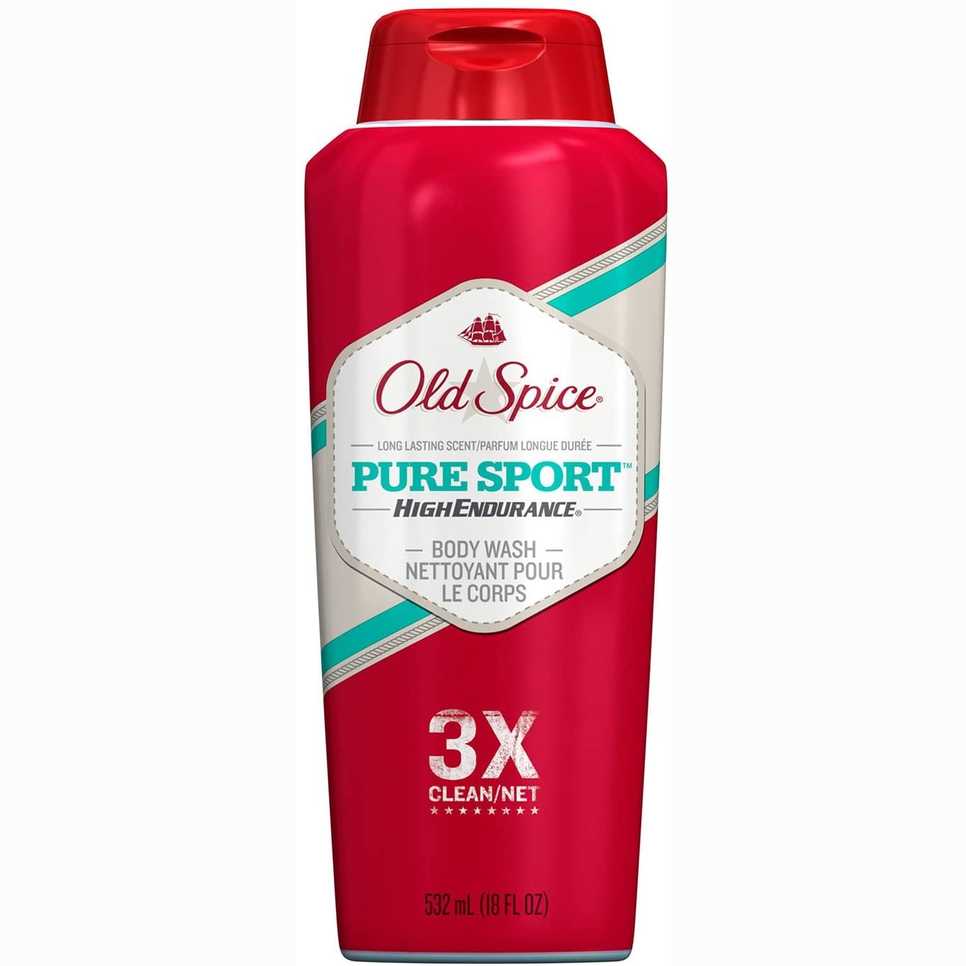 Old Spice High Endurance Body Wash Pure Sport, 18 oz : Amazon.ca: Beauty & Personal Care