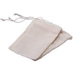Cotton Muslin RE-USEABLE TEA BAGS - 3 pack - for Premium Loose Leaf Tea