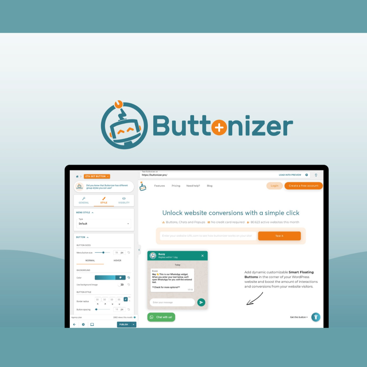 Buttonizer - Boost site clicks with smart buttons | AppSumo