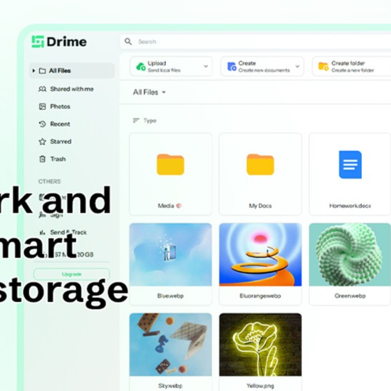 58% OFF! | Drime Secure Cloud Storage: Lifetime Subscription (Advanced Plan/6TB)
