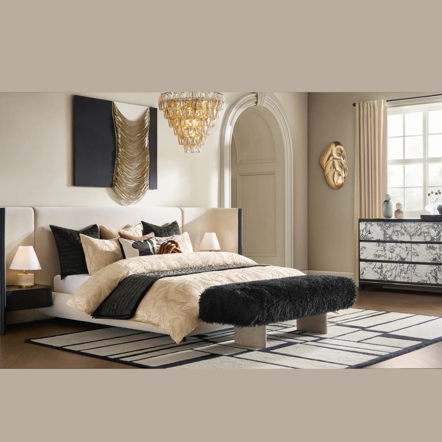 Bella Draped Wall Art