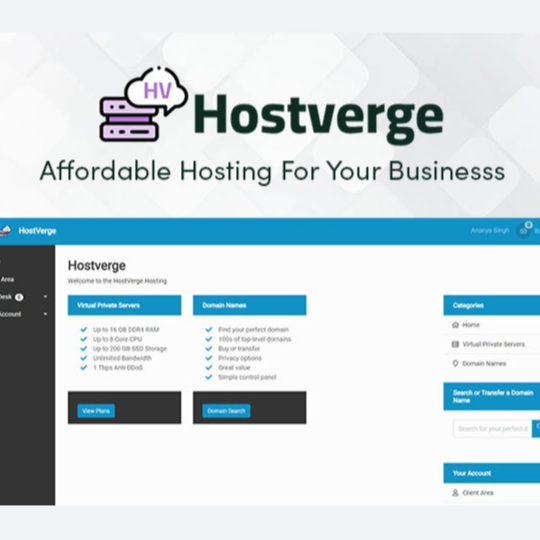 57% OFF! | HostVerge Web Hosting: Lifetime Subscription (Tier 4)