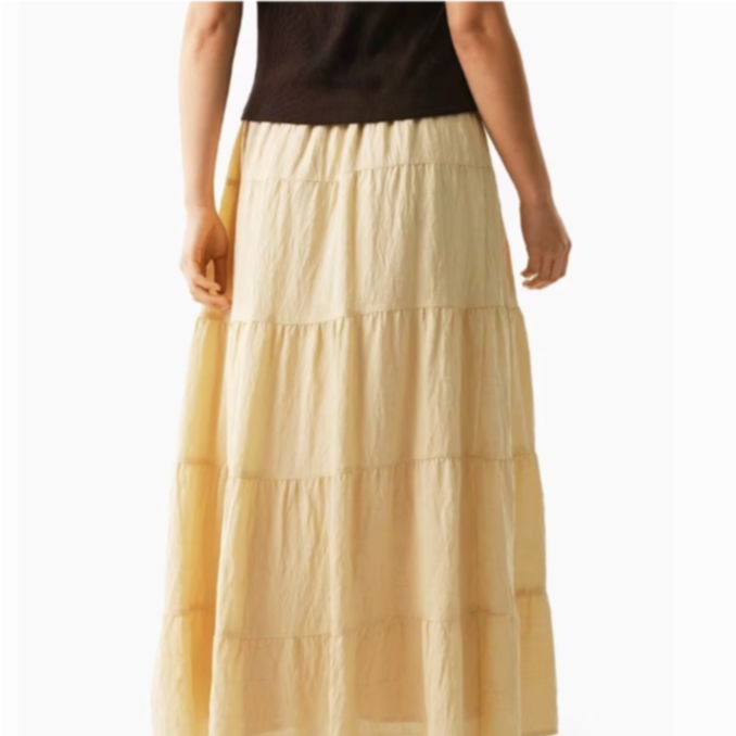 Mr. Price Butter Yellow Maxi Skirt