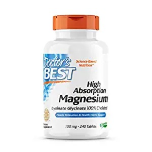 Doctor's Best, High Absorption Magnesium, 100% Chelated, 240 Tablets : Amazon.in: Health & Personal Care