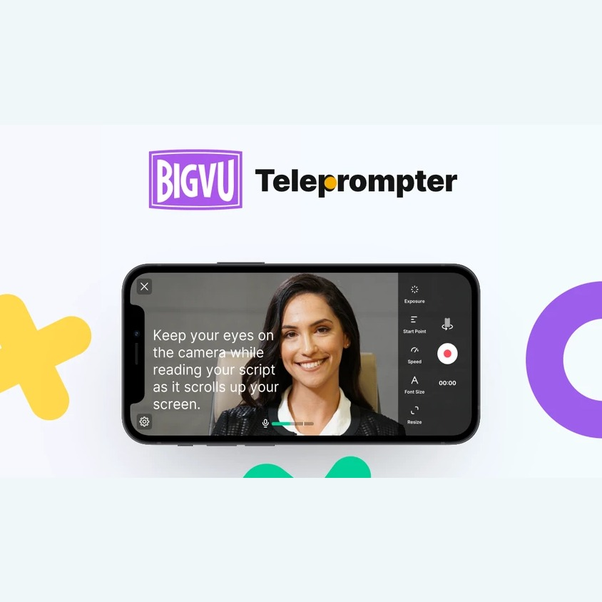 BIGVU- Teleprompter
