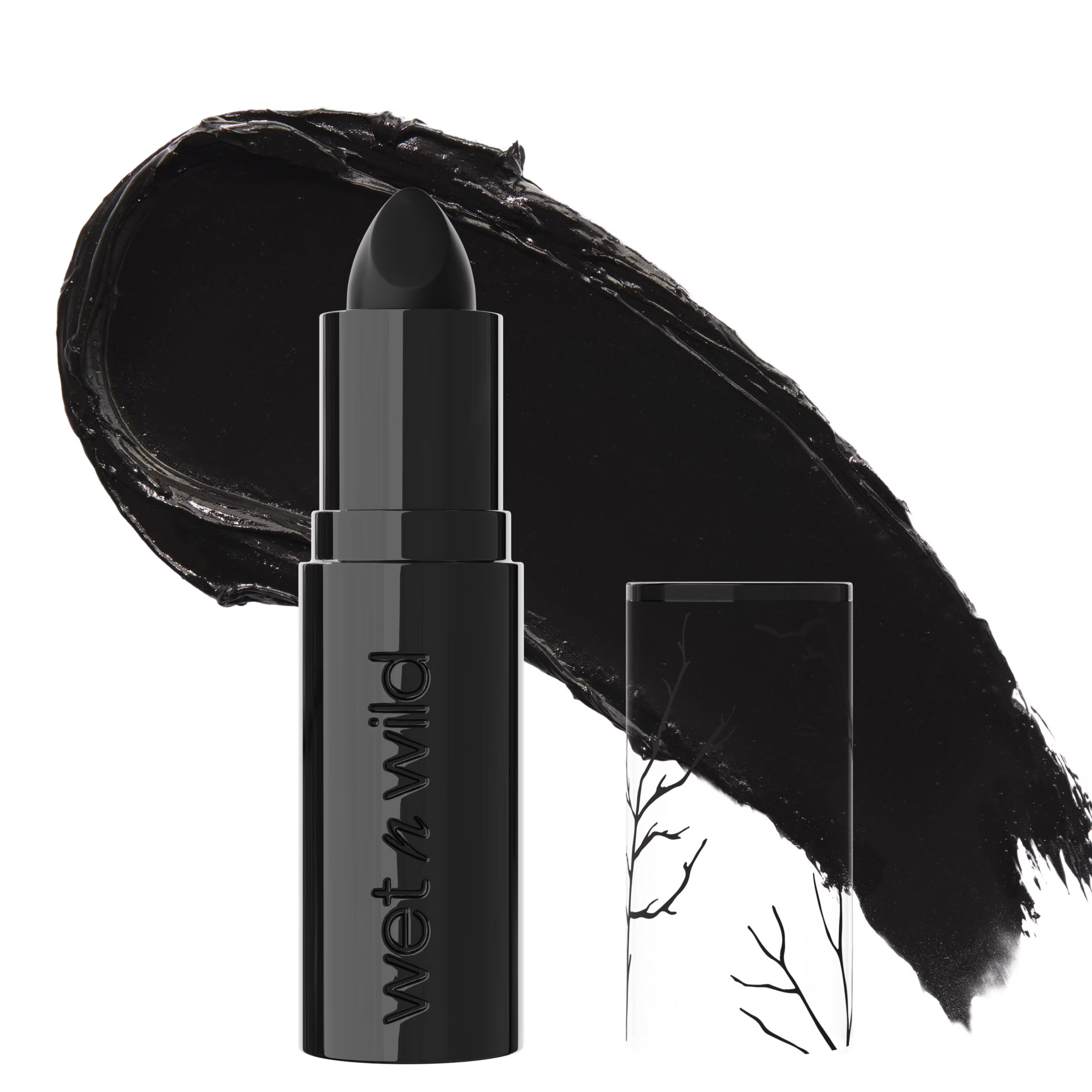 Wet N Wild Fantasy Makers Matte Lipstick in Eerie Onyx - 0.12 oz. - Walmart.com
