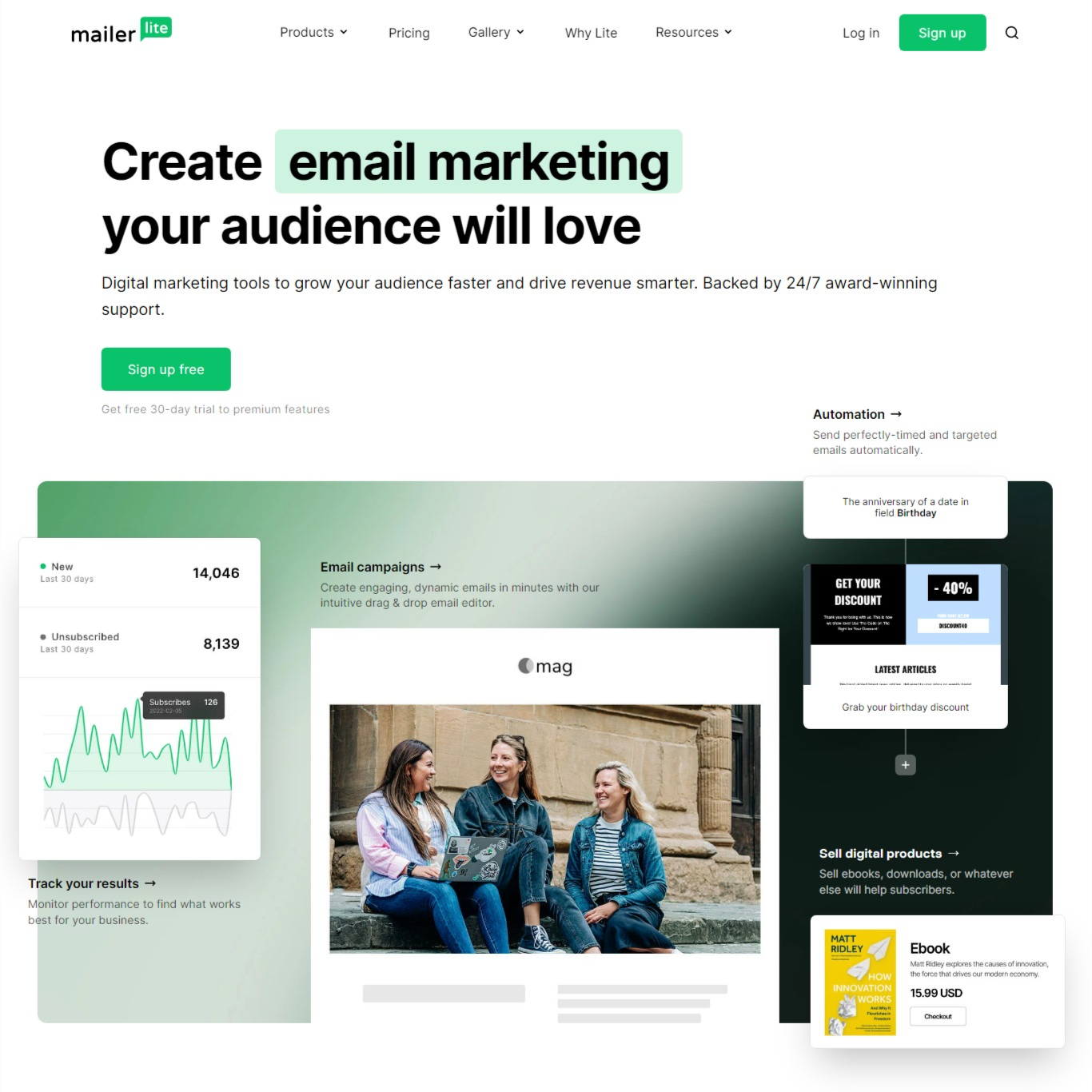 MailerLite | Simple Email Marketing For Businesses