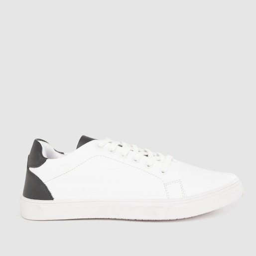 Roadster The Lifestyle Co Men White Solid Sneakers