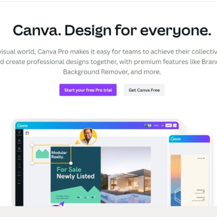 Create Stunning Designs - Canva