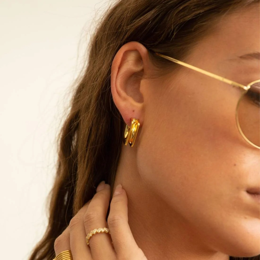 Stunning Squared Hoops