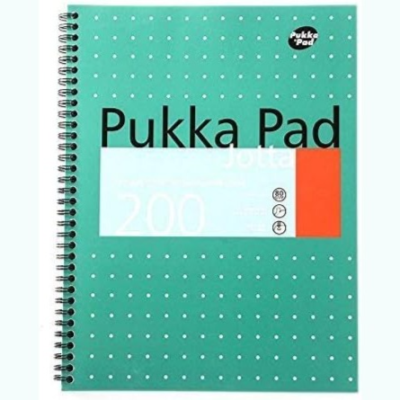 4 x Pukka A4 Metallic Wirebound Notebooks