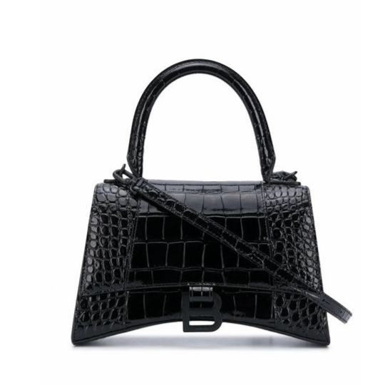 BALENCIAGA Women's Black Leather Handbag