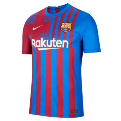 F.C. Barcelona 2021/22 Stadium Home Men's Football Shirt. Nike SG