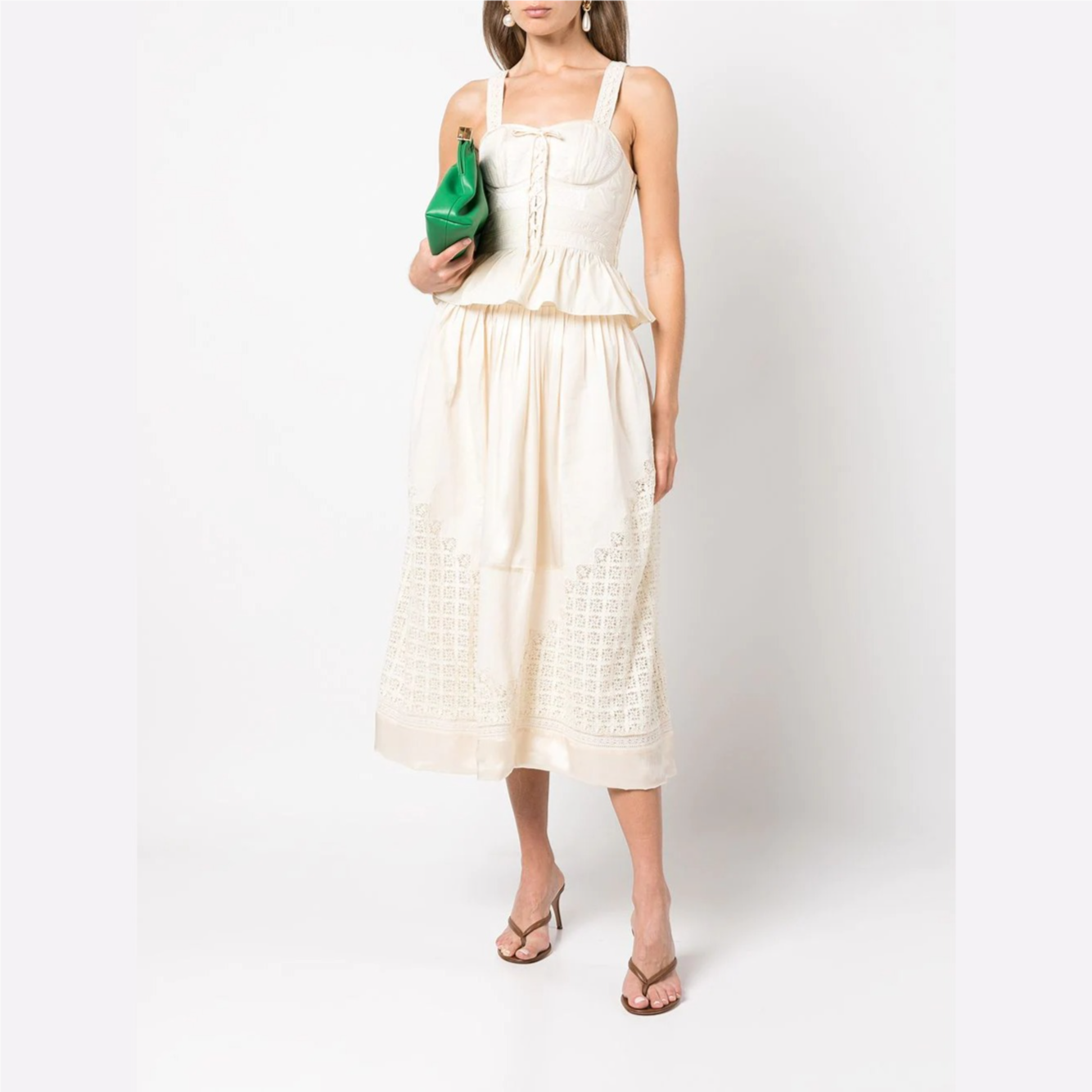 Ulla Johnson peplum-hem cotton blouse