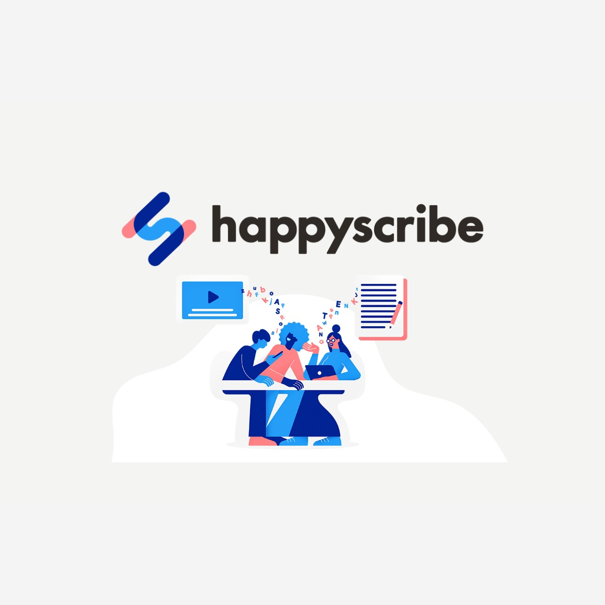 Happy Scribe - Get transcripts for audio and video | AppSumo