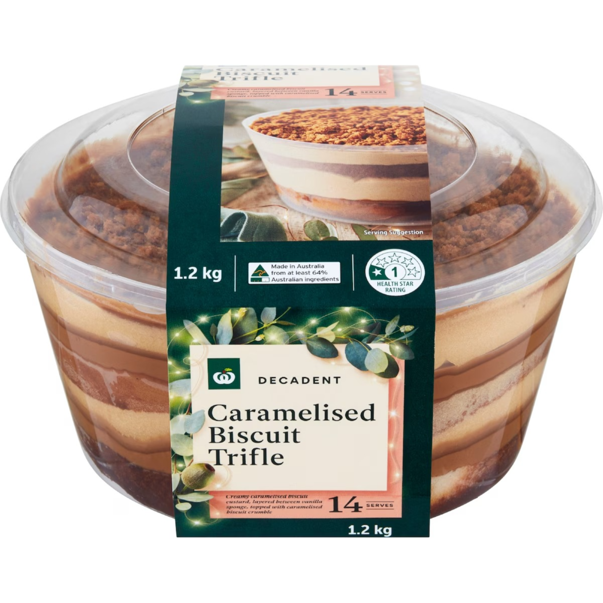 Caramelised Biscuit Trifle