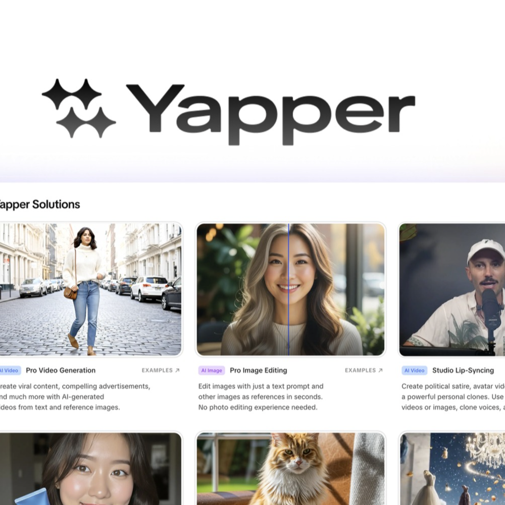 Yapper - Create viral content with AI | AppSumo