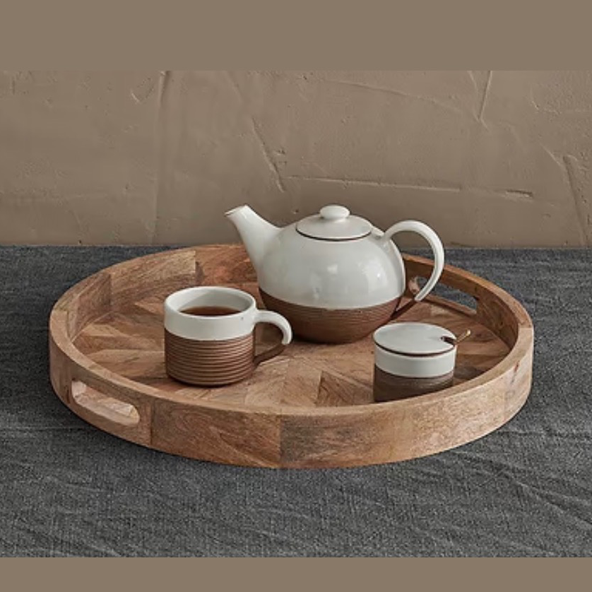 Nkuku - Mango Wood Tray -£80