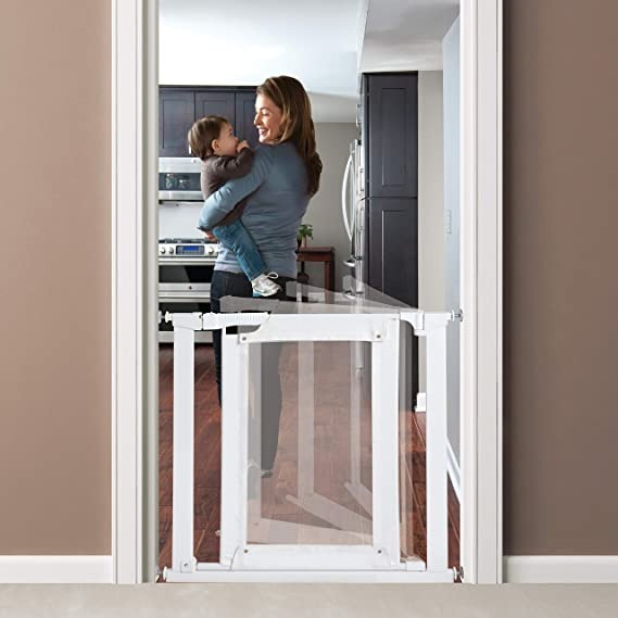 KidcCo Designer Auto Close Gateway - White : Amazon.ca: Baby