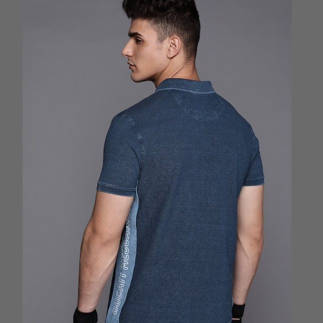 Tshirts ducati bleue marine homme