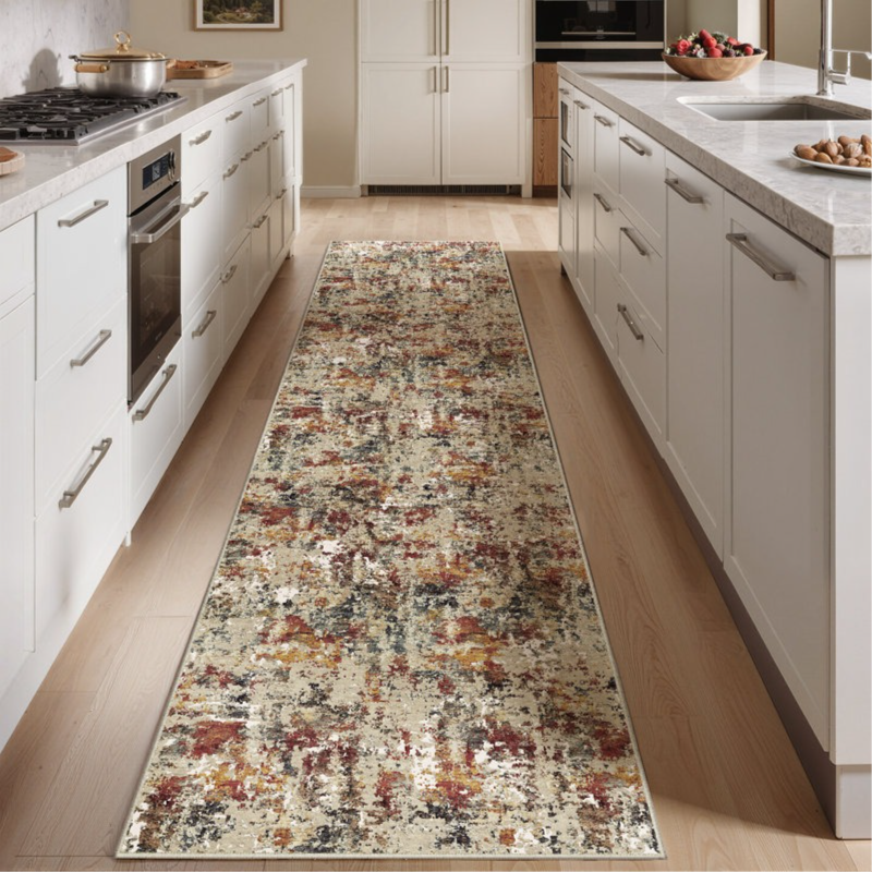 Asher Modern Abstract Area Rug