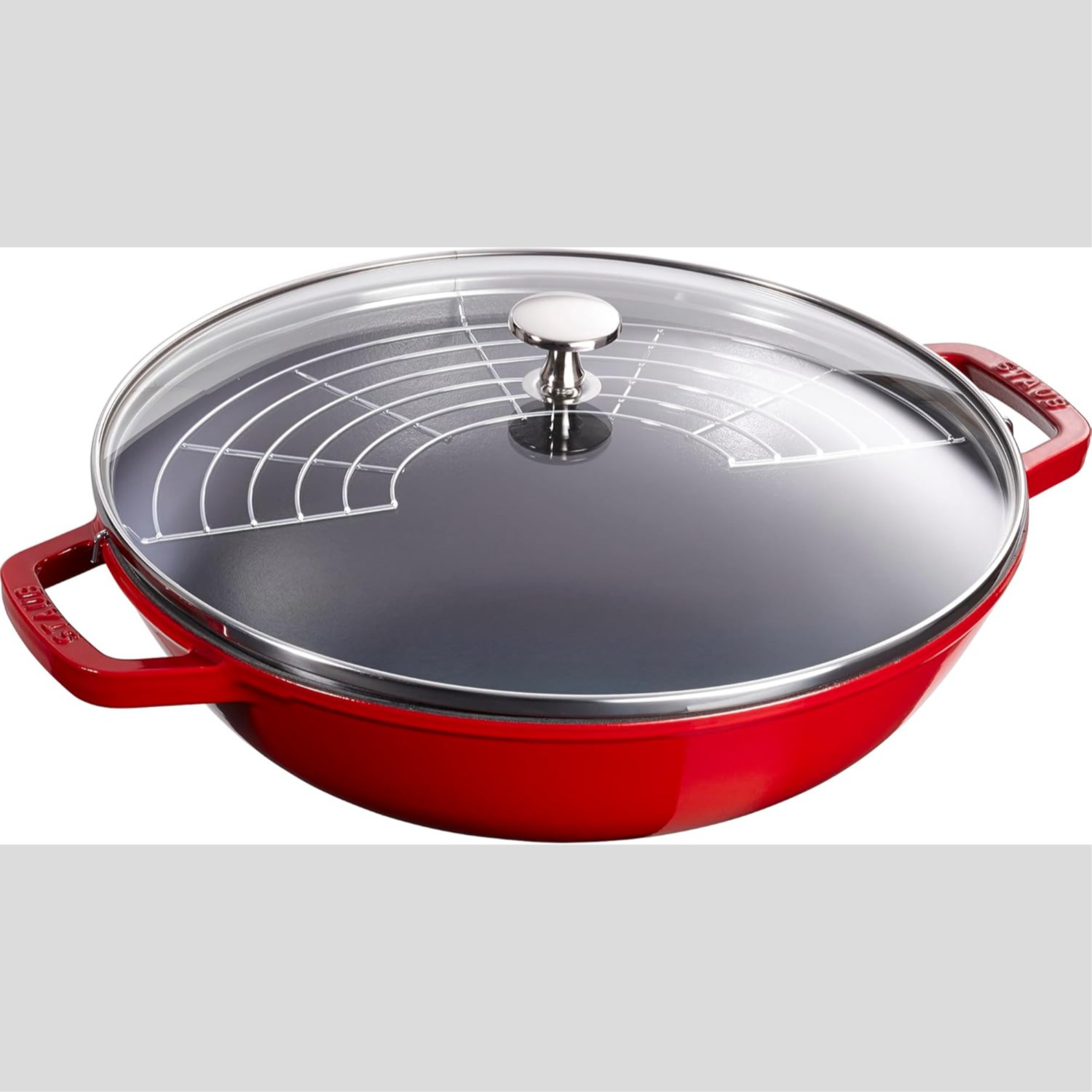 STAUB Cast Iron Perfect Pan, Dutch Oven, 4.5-quart, serves 4-5