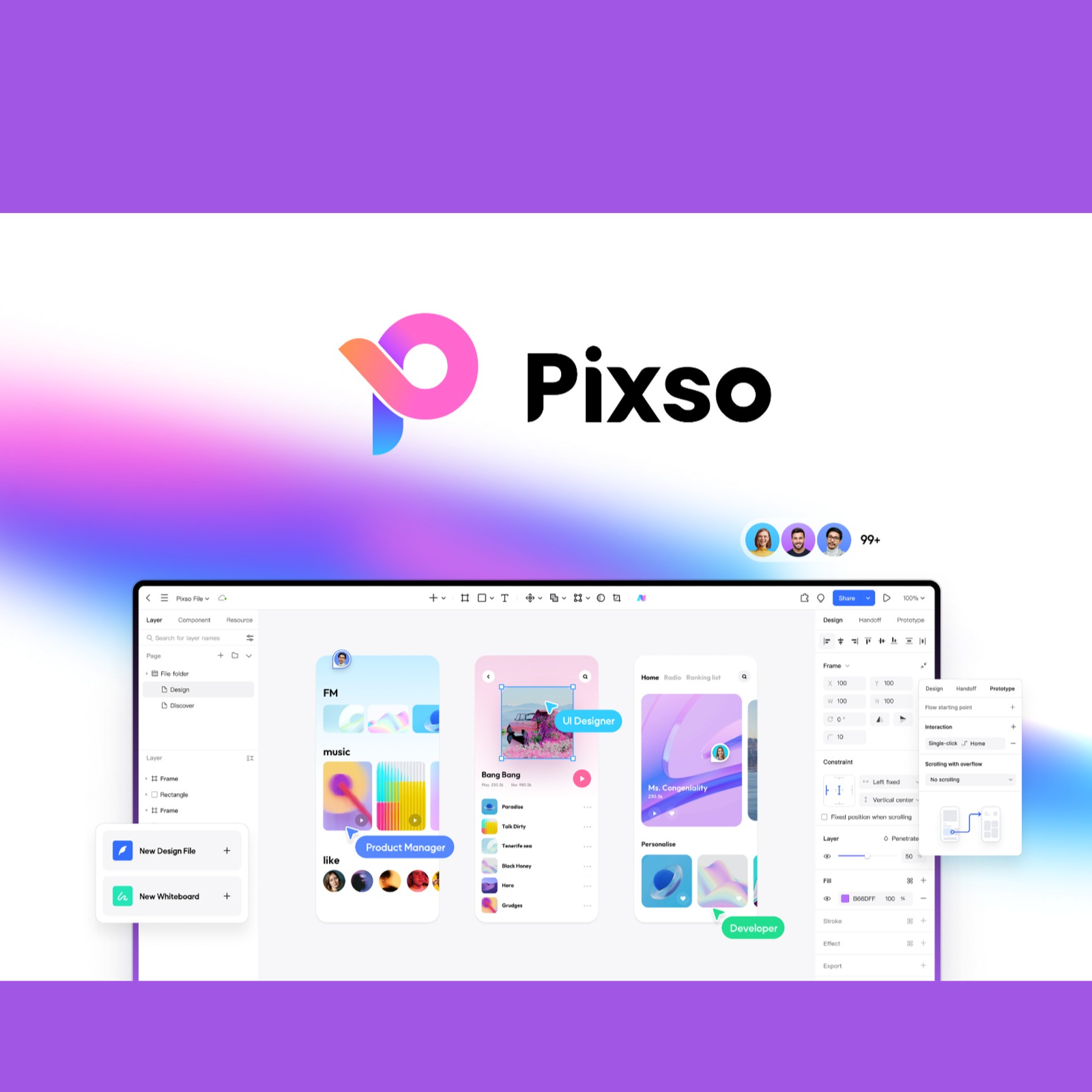 Pixso - Streamline all things product design | AppSumo
