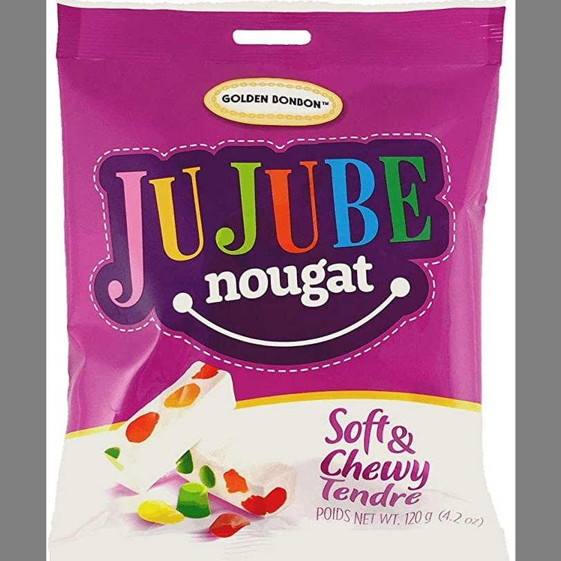 Golden Bonbon Jujube Nougat, 120 Grams Bag : Amazon.ca: Grocery & Gourmet Food