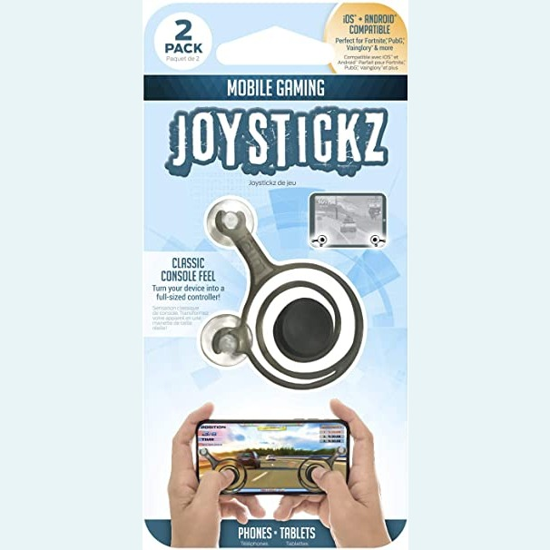 JOYSTICKZ ETZJOY2PK Mobile Gaming Joystick (2-Pack) - Black : Amazon.ca: Video Games