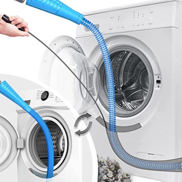 Dryer Vent Cleaner Kit Vacuum Hose Attachment, 32 Inch Washer and Dryer Lint Remover, Dryer Cleaning Tools with Adapter : Appliances