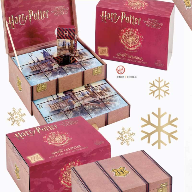 The Carat Shop Official Harry Potter Jewellery Box Keepsake Advent Calendar