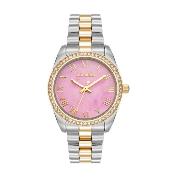 Silver & Gold Two Tone Statement Watches | Women's Designer Jewellery – Steve Madden Canadaclose