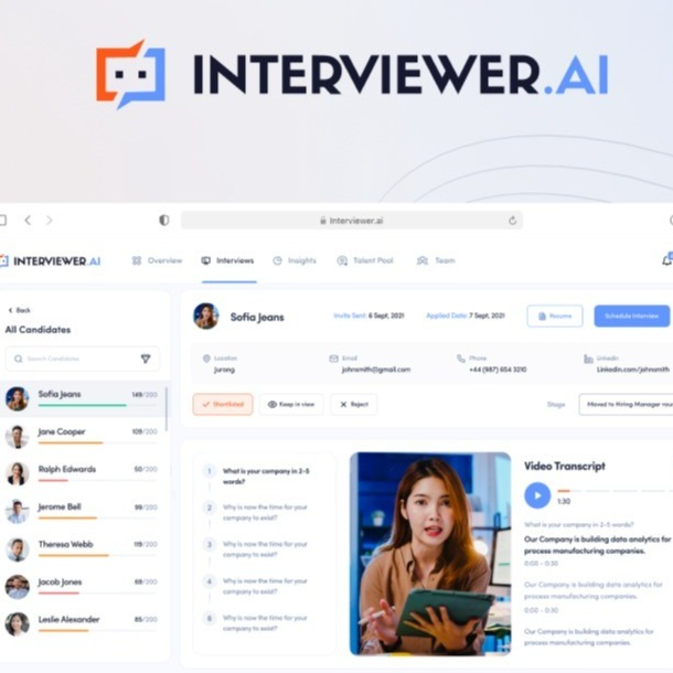 Interviewer.AI - Video Interview Software