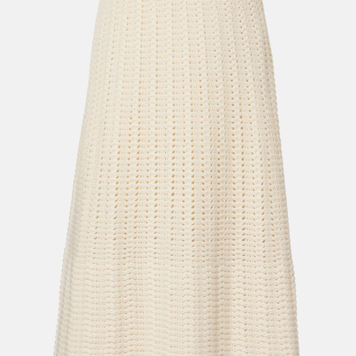 Loro Piana Arola knitted cotton polo dress