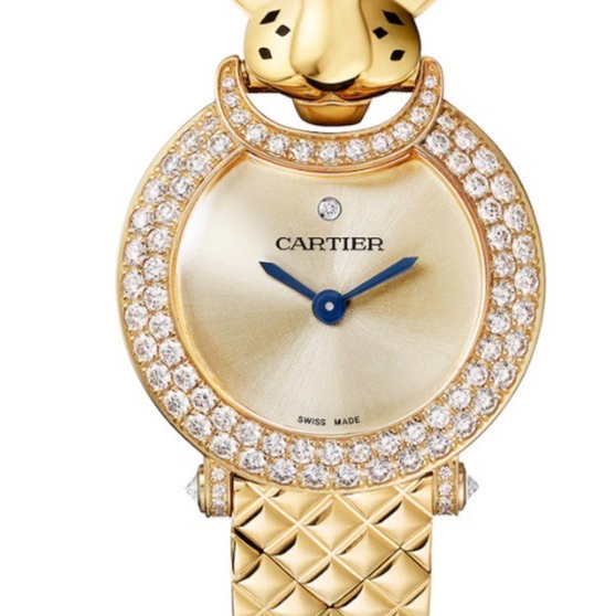 Cartier La Panthère Watch, 23.6 mm, Quartz Movement Yellow Gold