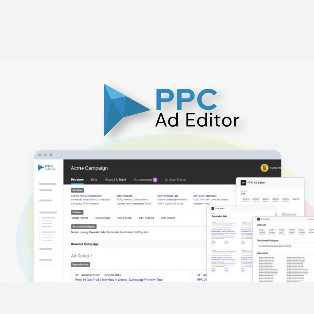 PPC Ad Editor