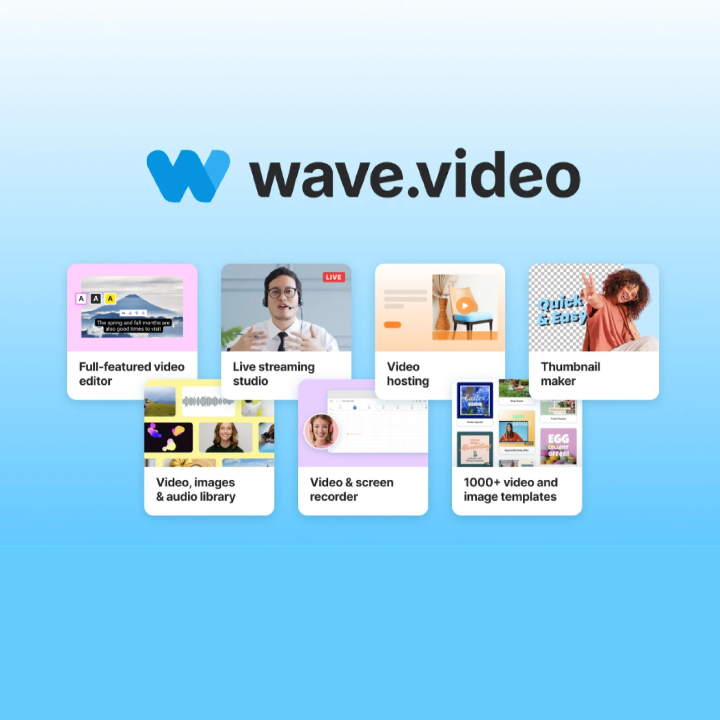 Wave Video - Edit, record, multistream, and host videos from a powerful all-in-one platform
