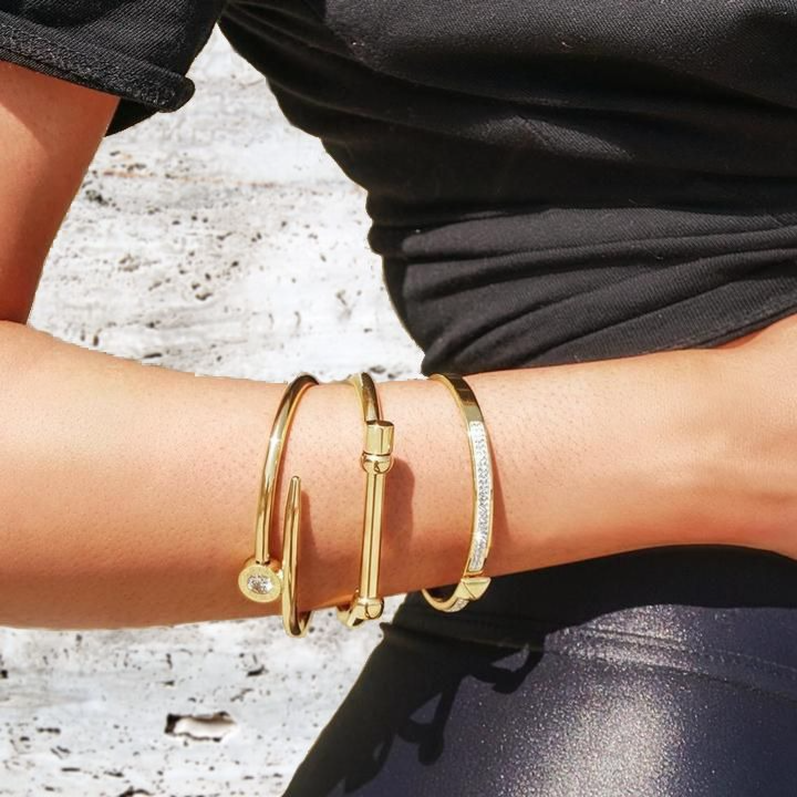 Threaded Bolt Bangle
