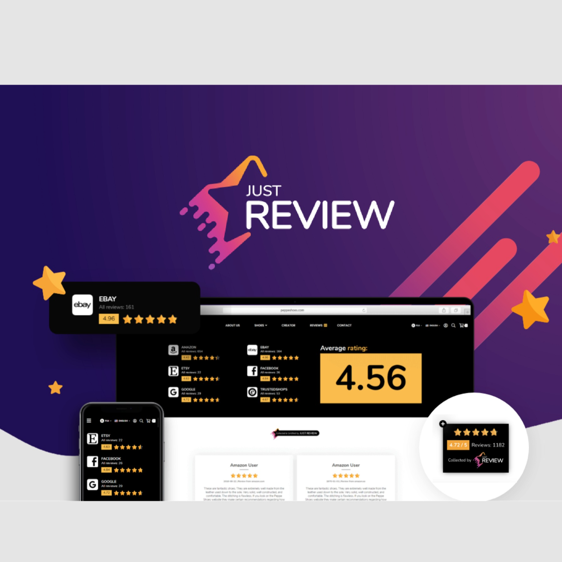 JustReview - Collect and embed reviews | AppSumo
